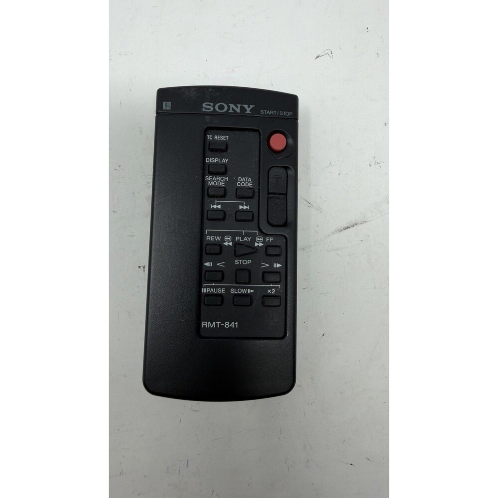 SONY RMT-841 HD DV PROFESSIONAL CAMCORDER REMOTE CONTROL HVR-Z1W HVR-Z1U TESTED